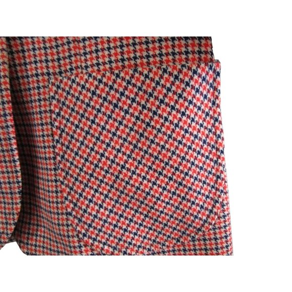 Houndstooth Tattersall Womans Wool Blend Vintage Jacket Creazion Loran GUC - Picture 8 of 16